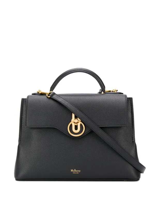 red burberry handbag