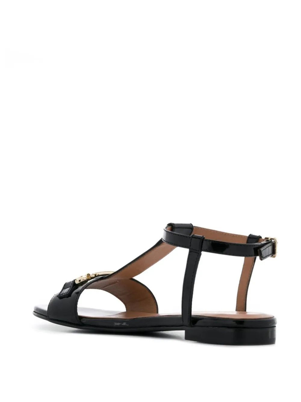 TWINSET low-heel sandals Black