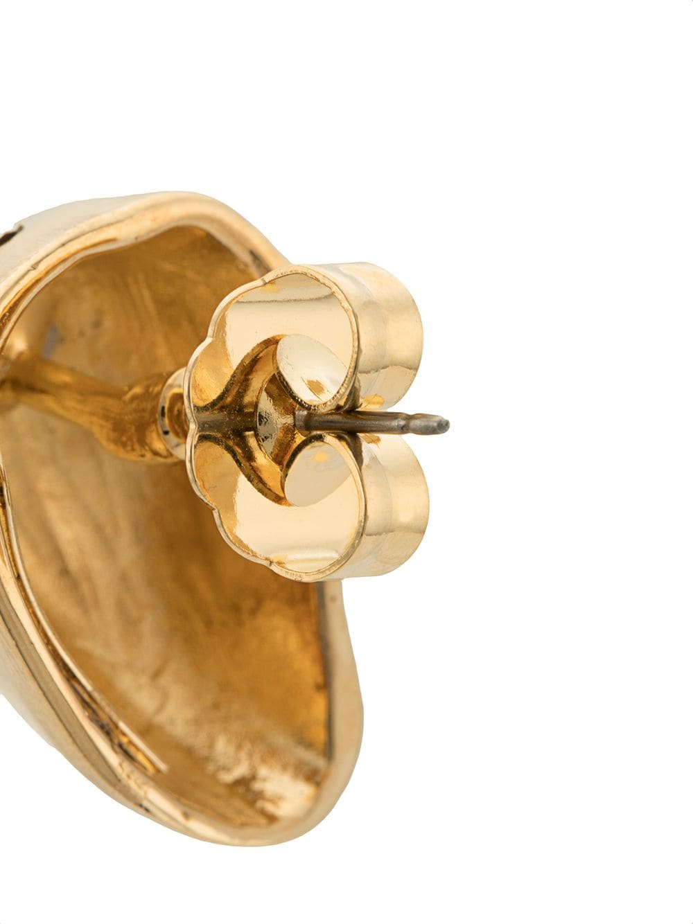 Shop Mounser Nucleus Crystal-embellished Stud Earrings In Gold