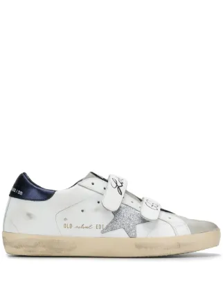 velcro golden goose sneakers