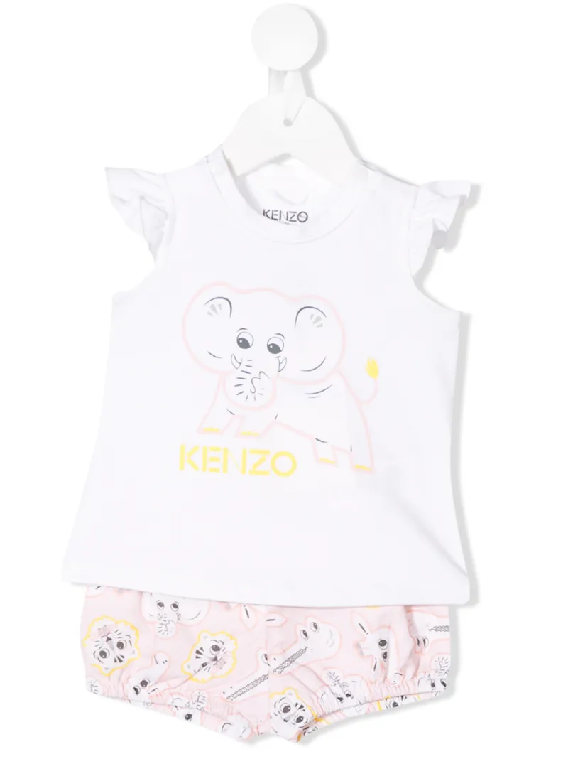Kenzo Kids комбинезон с логотипом