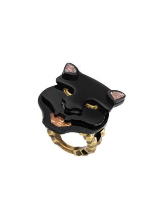 gucci panther ring