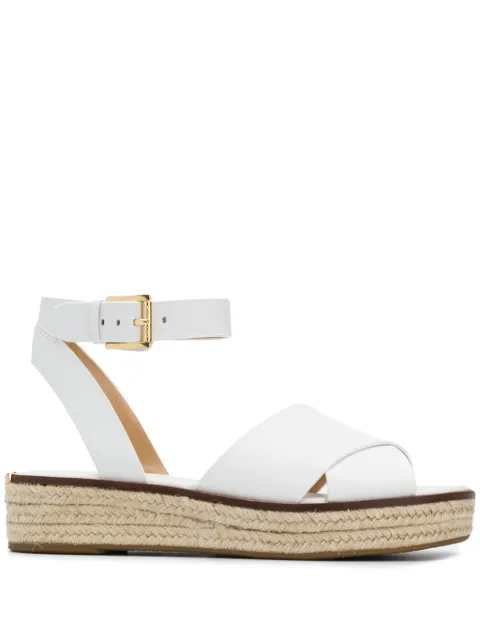 abbott leather espadrille sandal