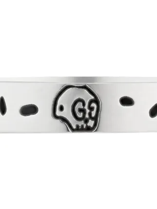 guccighost ring in silver