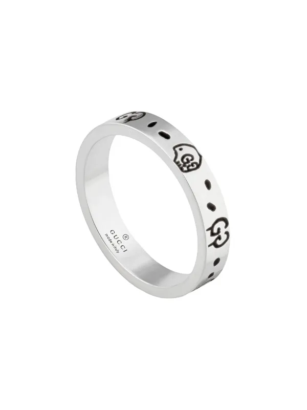 gucci ring silver womens