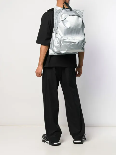 raf simons poster backpack