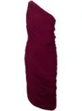 Norma Kamali ruched tube cocktail dress - Red