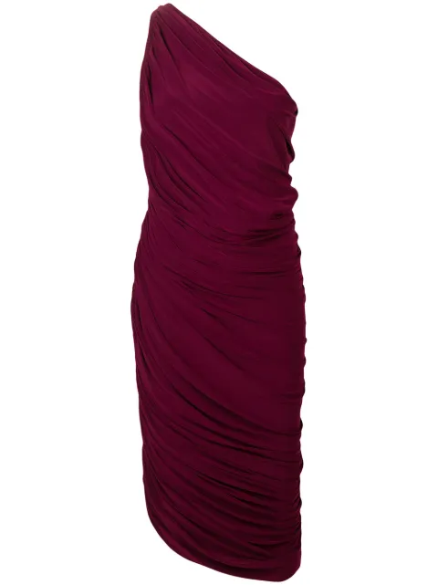 Norma Kamali ruched tube cocktail dress