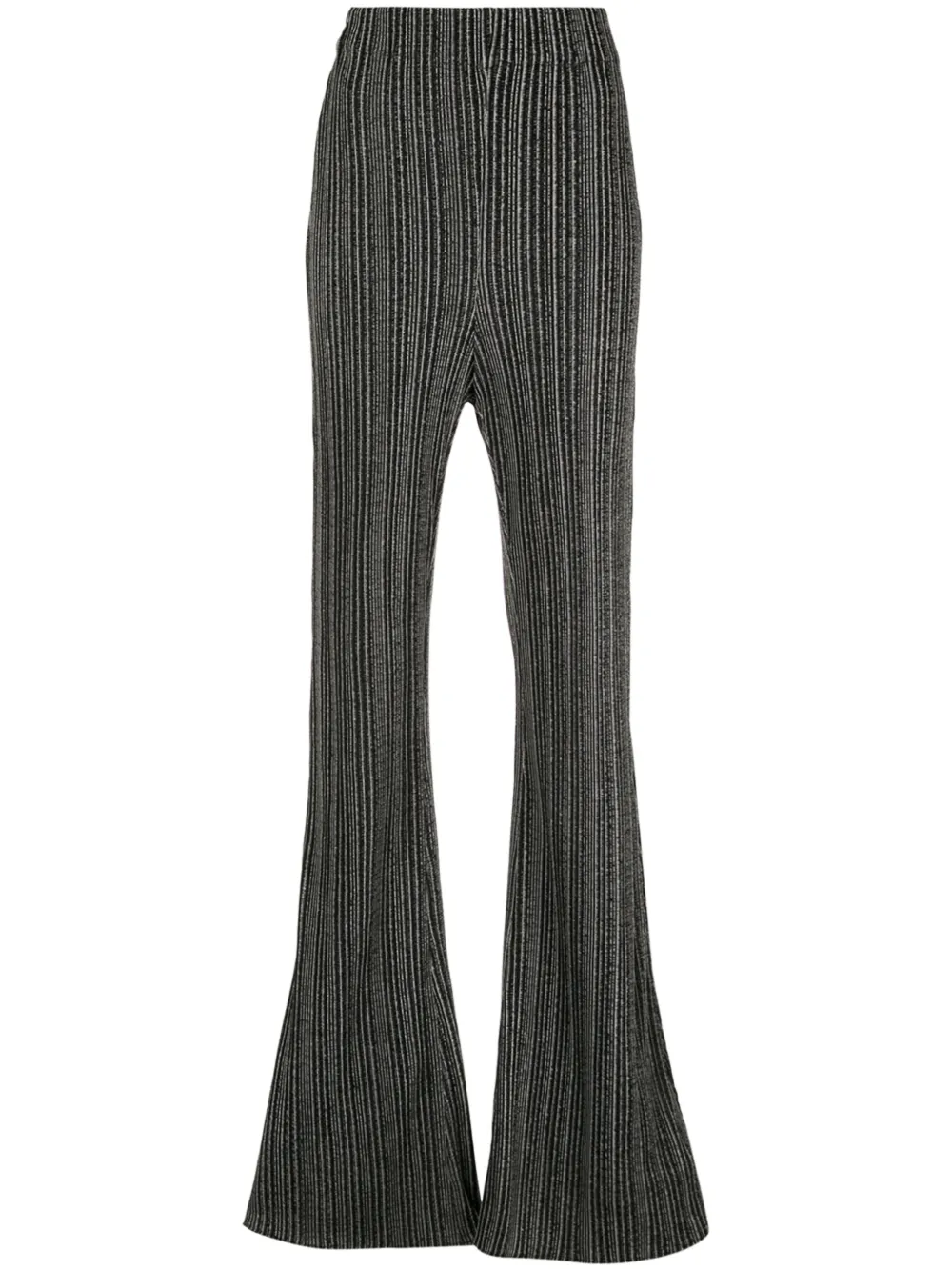 Ellery Pantaloni a zampa d'elefante Footnote - Nero