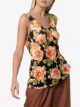 Paco Rabanne Blusa a fiori
