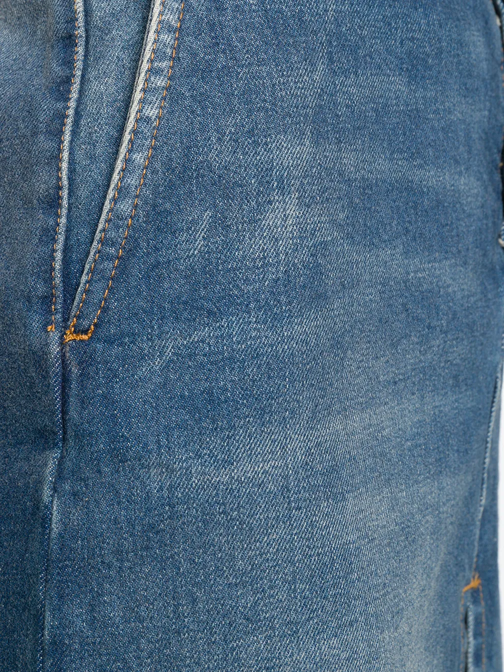 Balenciaga Rok met split Blauw