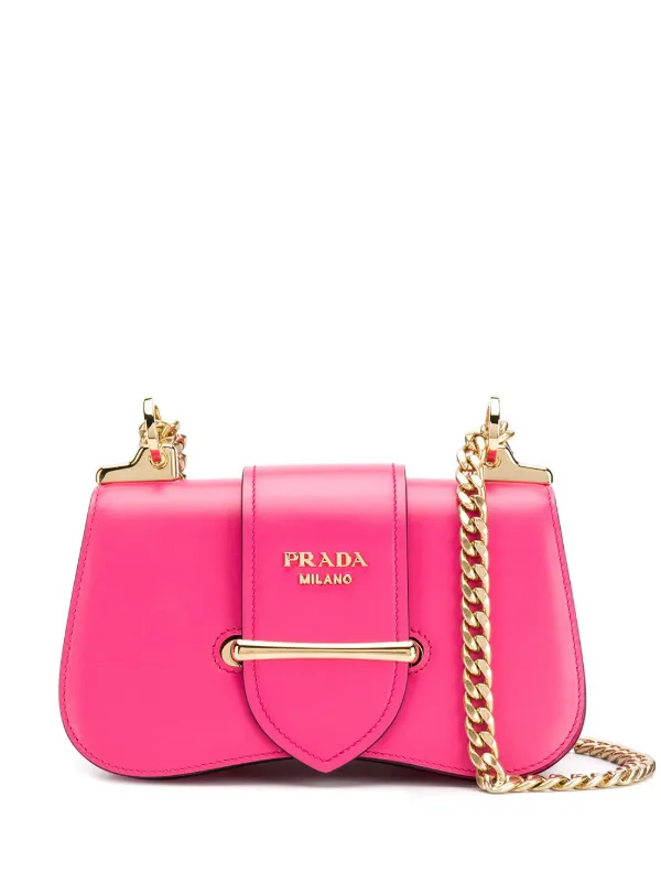 bright pink prada bag