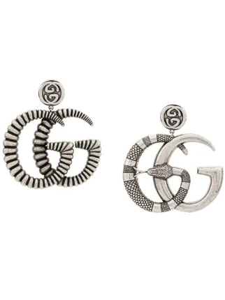 gucci snake earrings