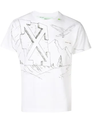 off white sketch tee