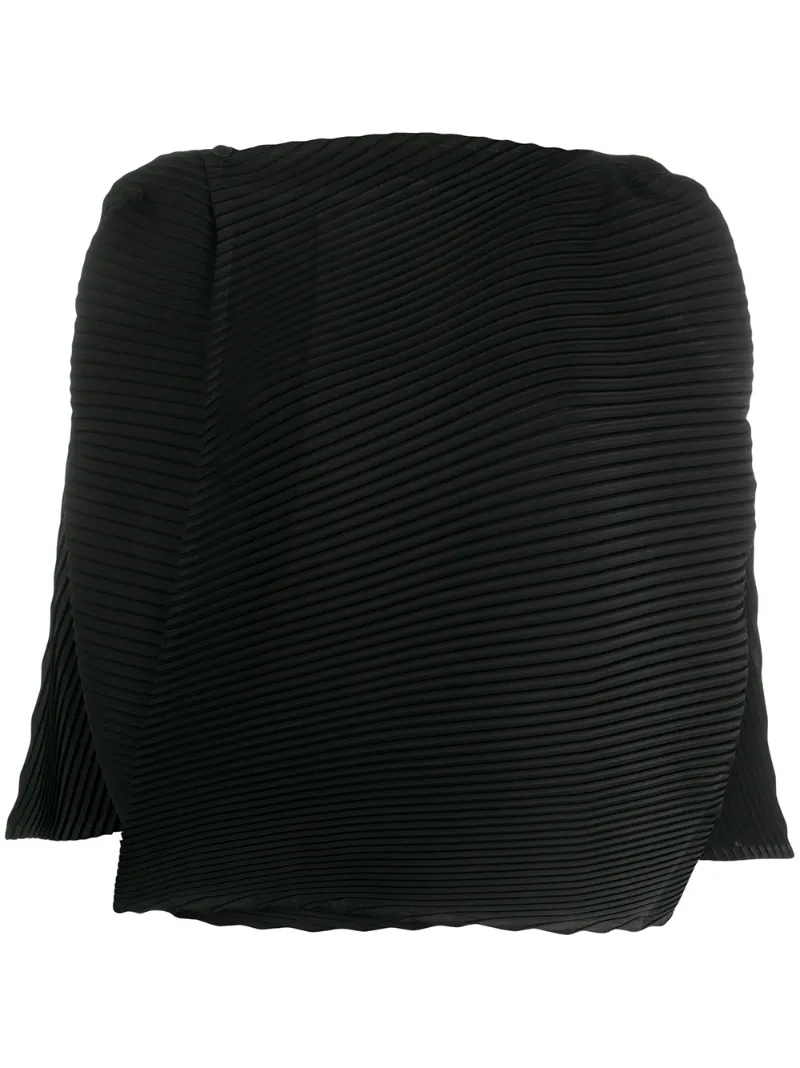 Issey Miyake жакет с микроплиссировкой
