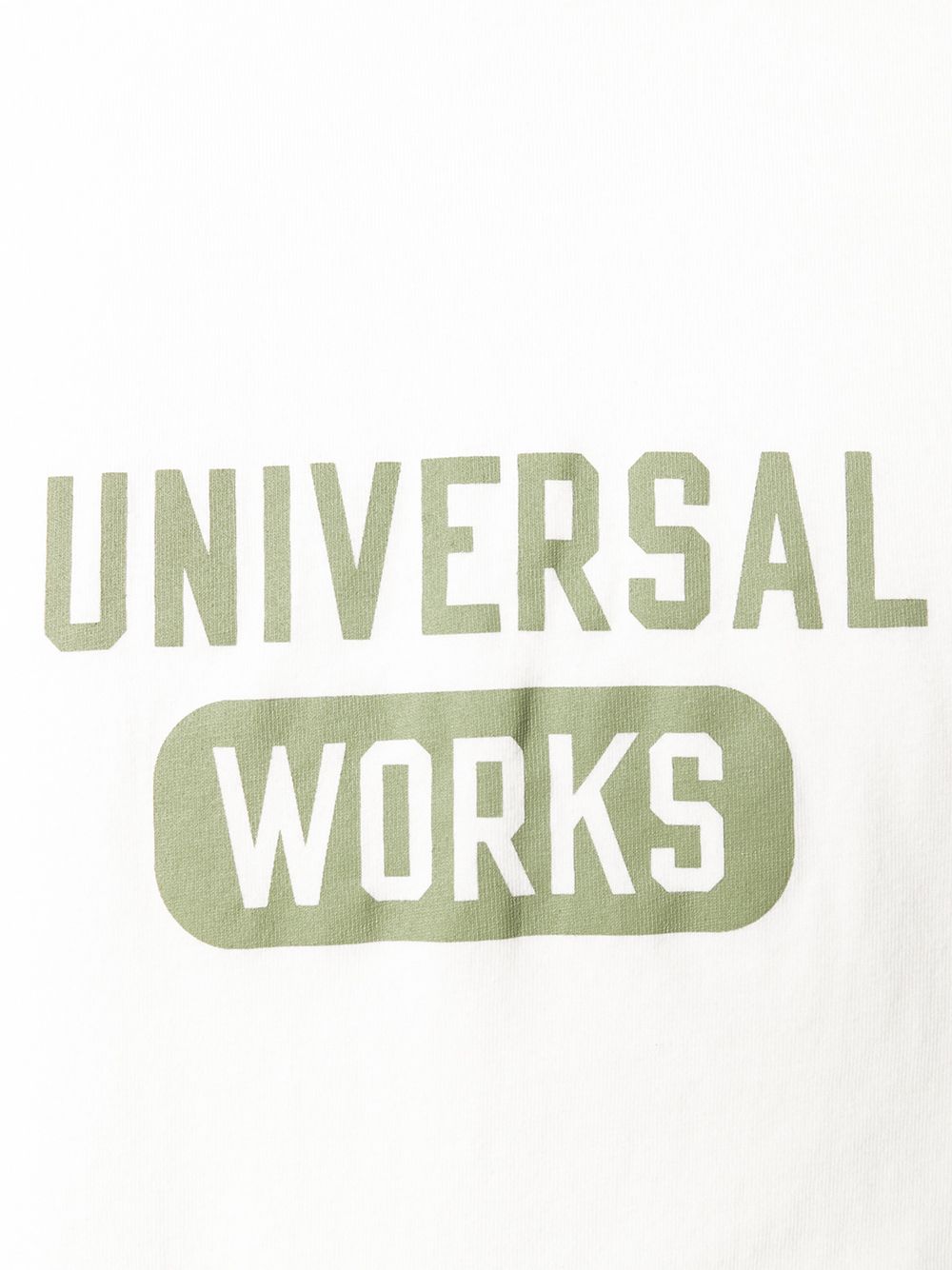 фото Universal Works футболка с логотипом