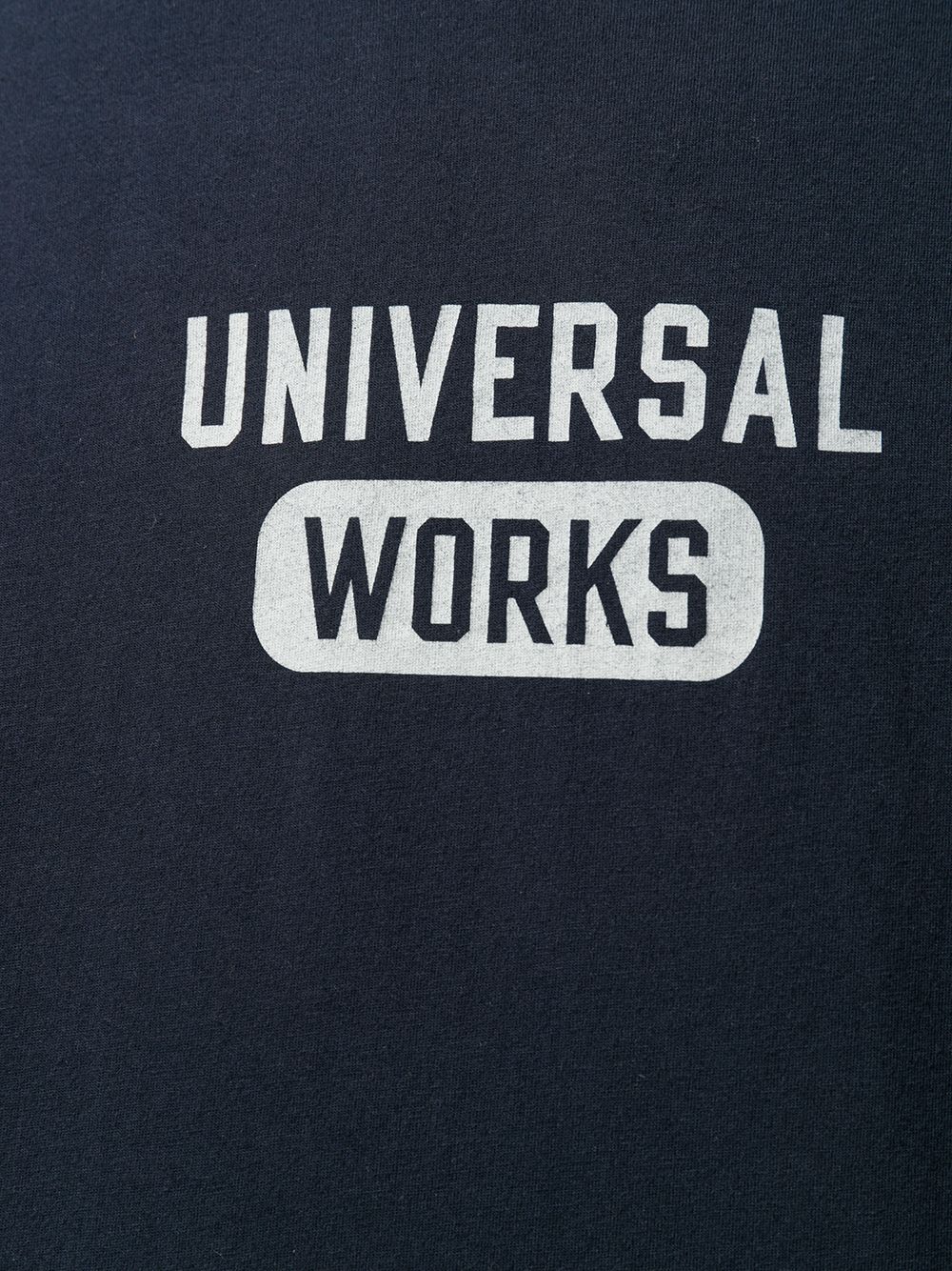 фото Universal Works футболка с логотипом