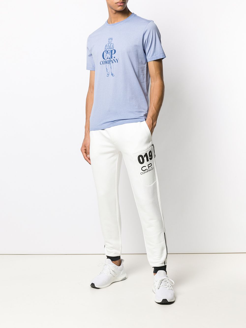 C P Company Sailor Logo T Shirt Farfetch