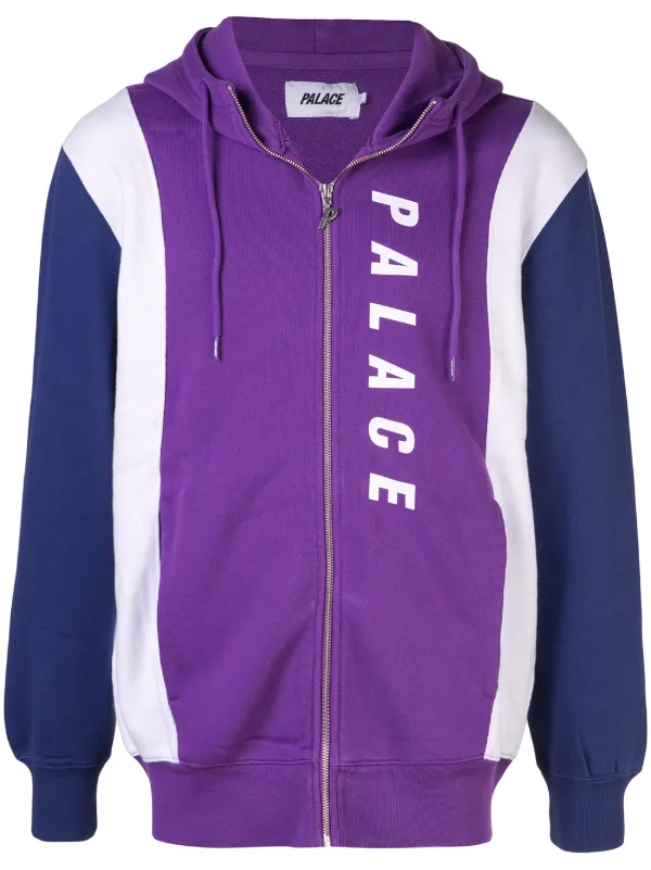 purple blue hoodie