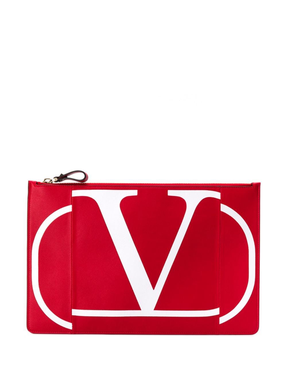 фото Valentino клатч Valentino Garavani с принтом Go Logo