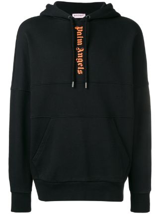 Palm Angels Oversized Logo Hoodie - Farfetch