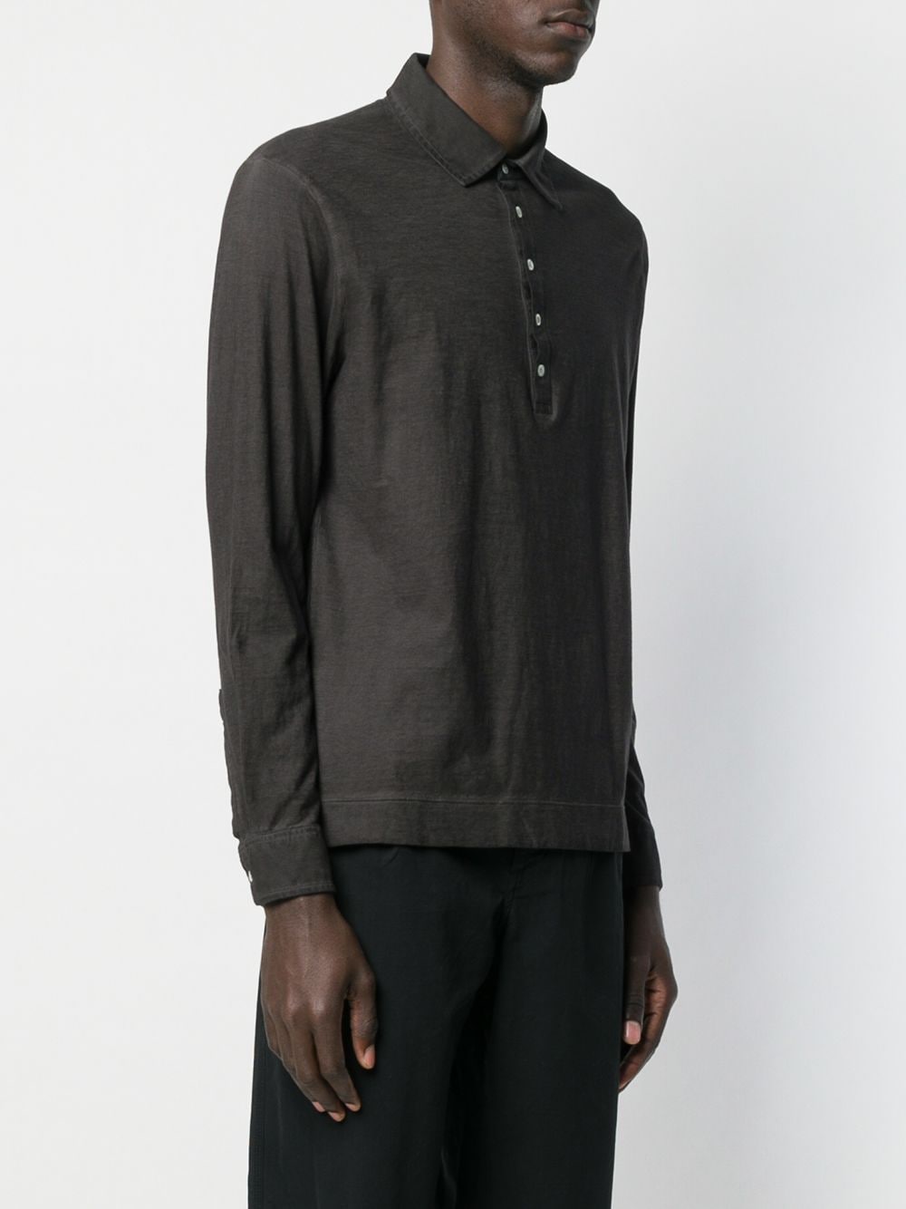 фото Massimo alba рубашка-поло с длинными рукавами
