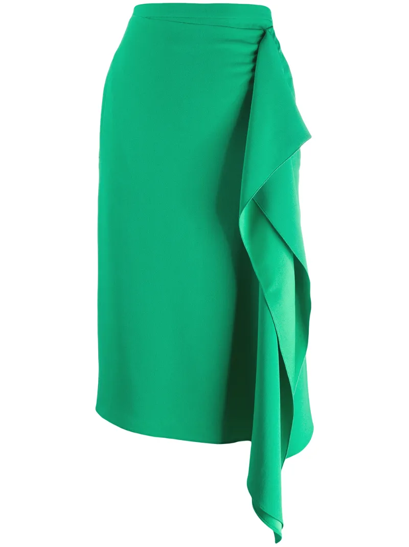 Rochas юбка с драпировкой