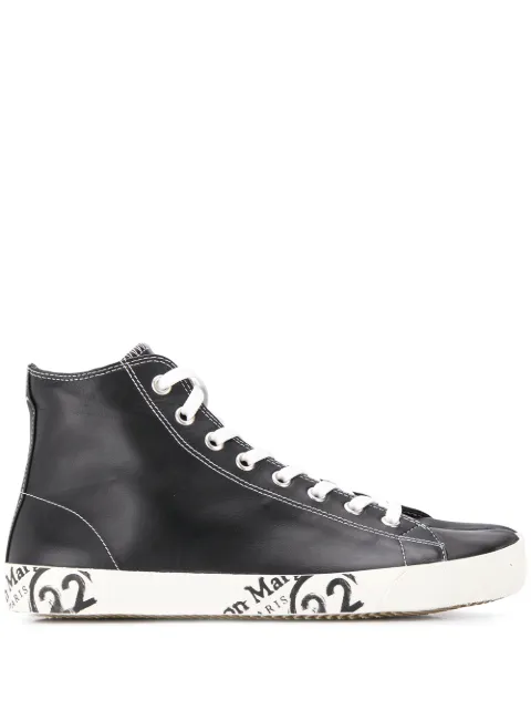 tabi leather sneakers