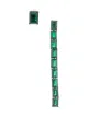 Image 1 of Ann Demeulemeester baguette emerald earrings