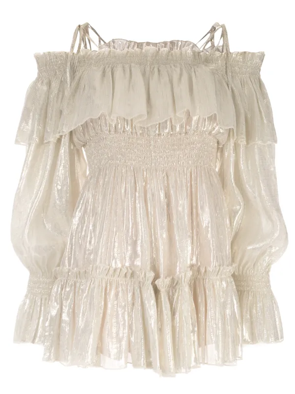 alice mccall gold playsuit