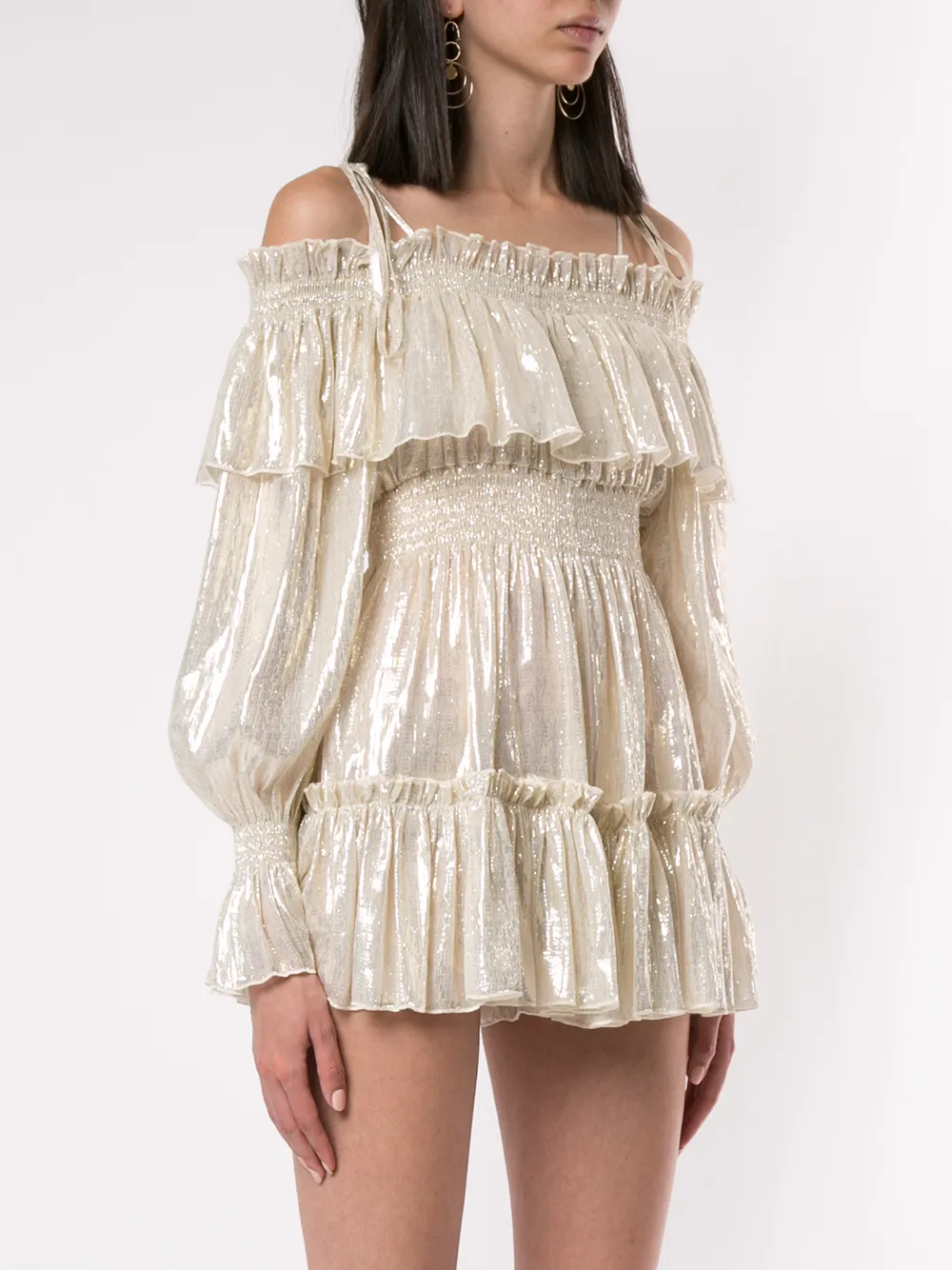 alice mccall gold playsuit