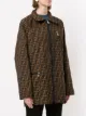 Fendi Pre-Owned Zucca pattern long sleeve jacket