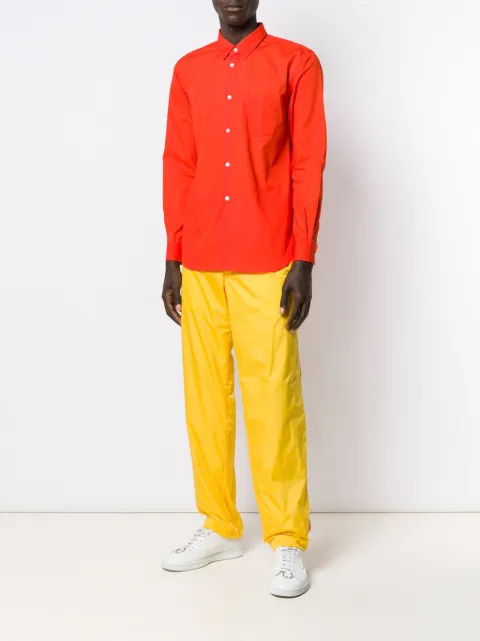comme des garcons track pants