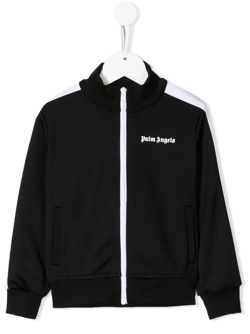 Palm Angels Kids contrast side panel jacket | Black | Image 1