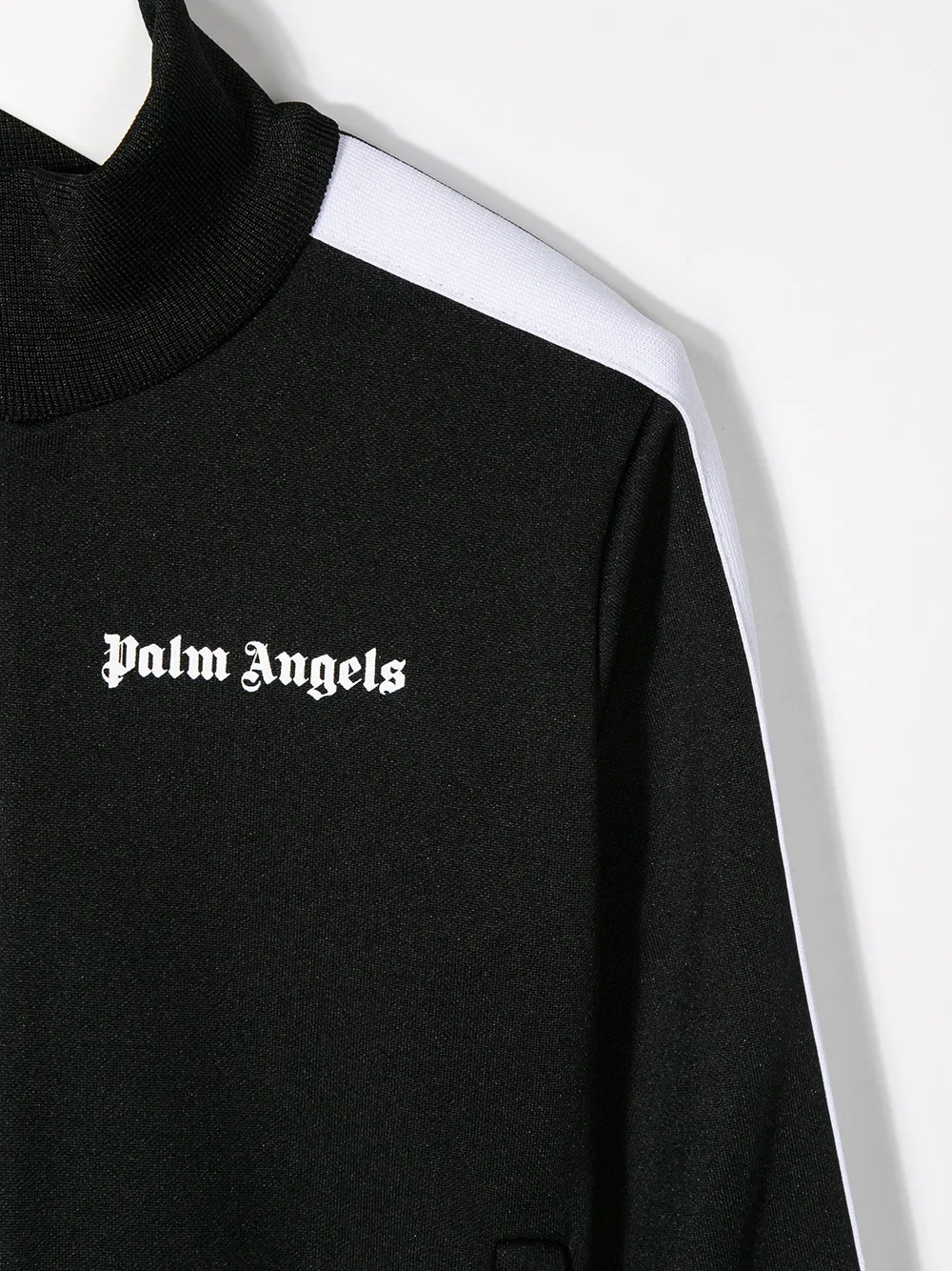 Palm Angels Kids Jas met contrasterend paneel Zwart