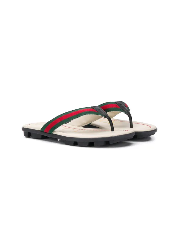 gucci flip flops farfetch