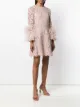 Valentino embellished heavy lace dress