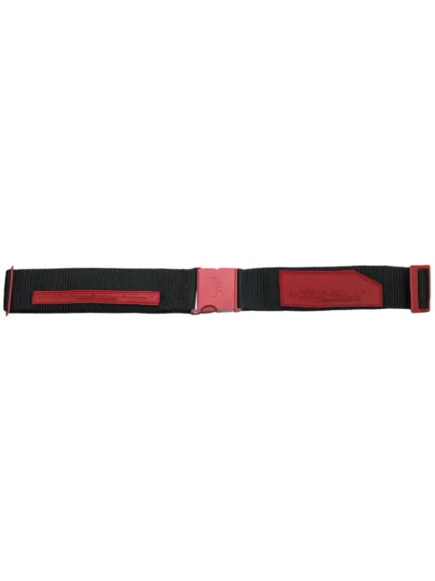 A-COLD-WALL* industrial belt with patches