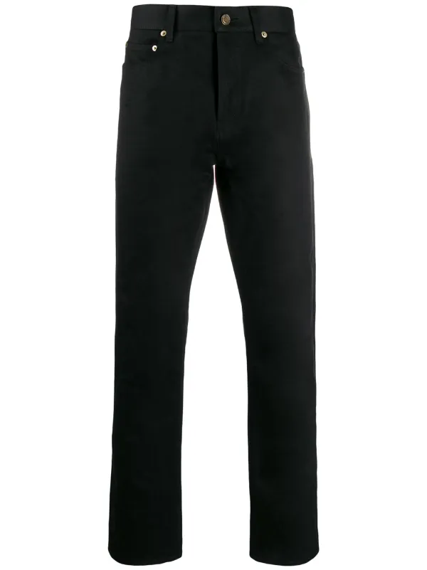 saint laurent straight leg jeans