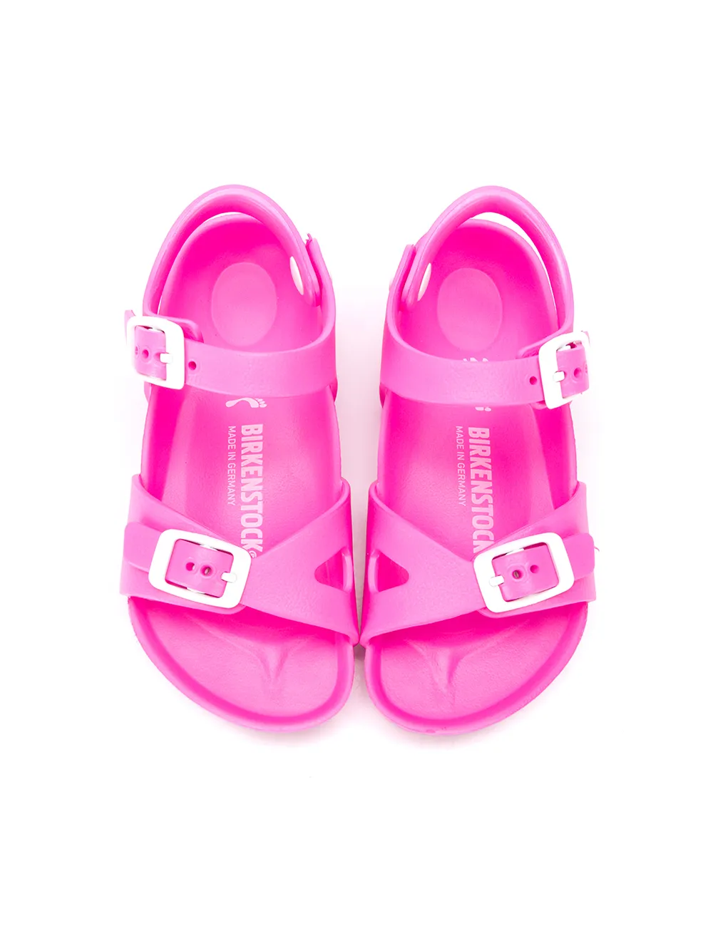 Birkenstock Kids Sandalen met gesp Roze