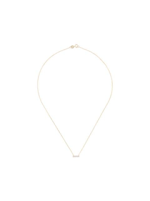Dana Rebecca Designs 14kt gold Sylvie Rose diamond bar necklace