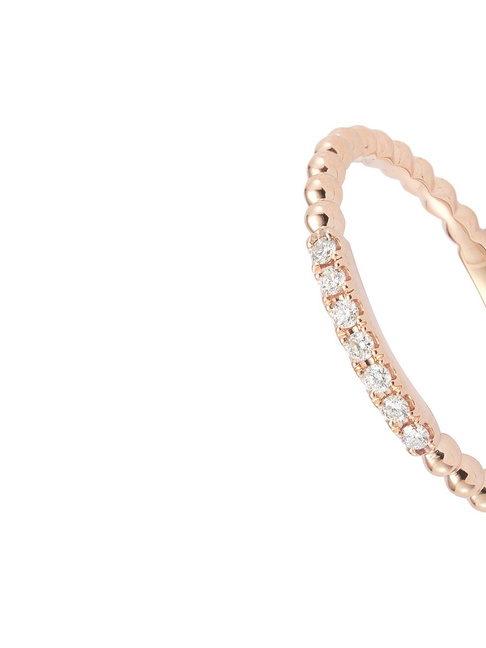 фото Dana rebecca designs 18kt rose gold and diamond poppy rae ring