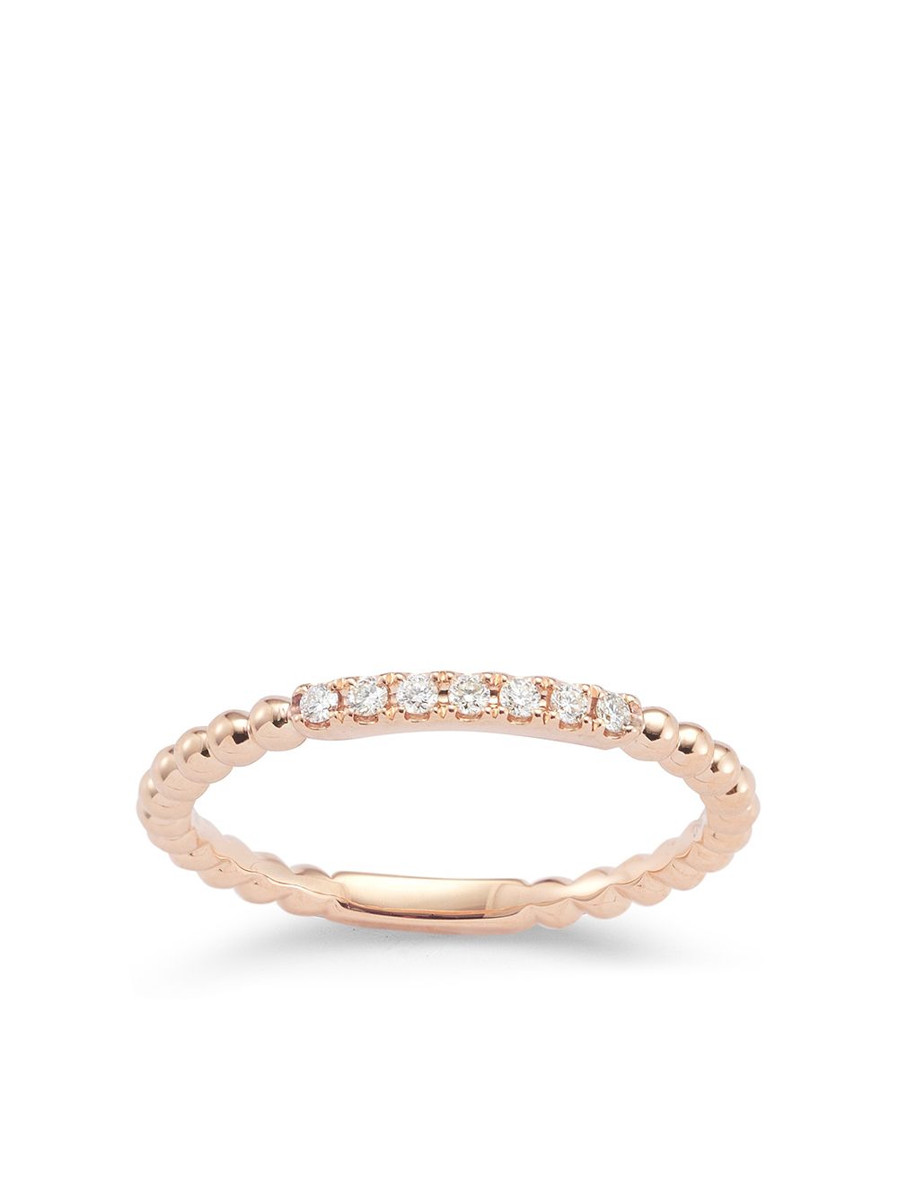 фото Dana rebecca designs 18kt rose gold and diamond poppy rae ring