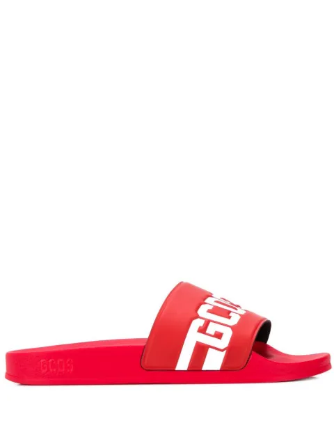GCDS logo strap slides