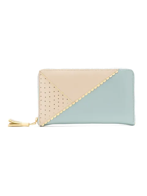Click to view more detailed imagery on our partner's website Sarah Chofakian Leather Wallet In Blue