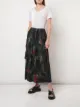 الصورة 2 من Yohji Yamamoto تيشيرت بتصميم ملفوف بثنيات