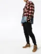 Greg Lauren 50/50 チェック デニムシャツの画像2