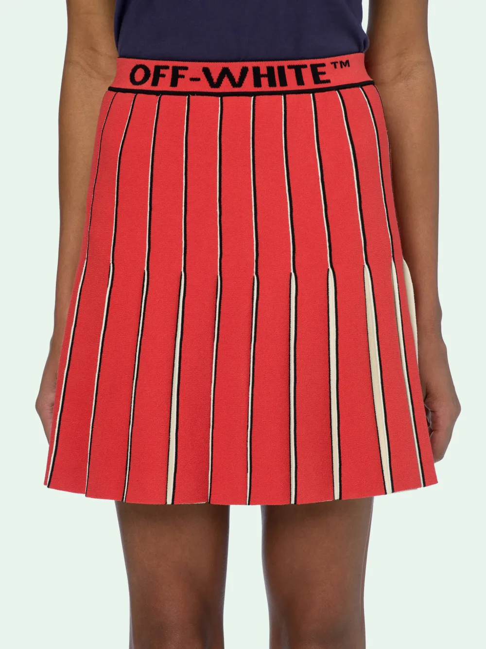 KNIT MINI SKIRT in red OffWhite™ Official US