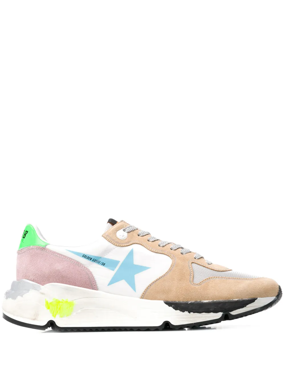 Golden Goose Sneakers GOLDEN GOOSE RUNNING SOLE SNEAKERS - NEUTRALS