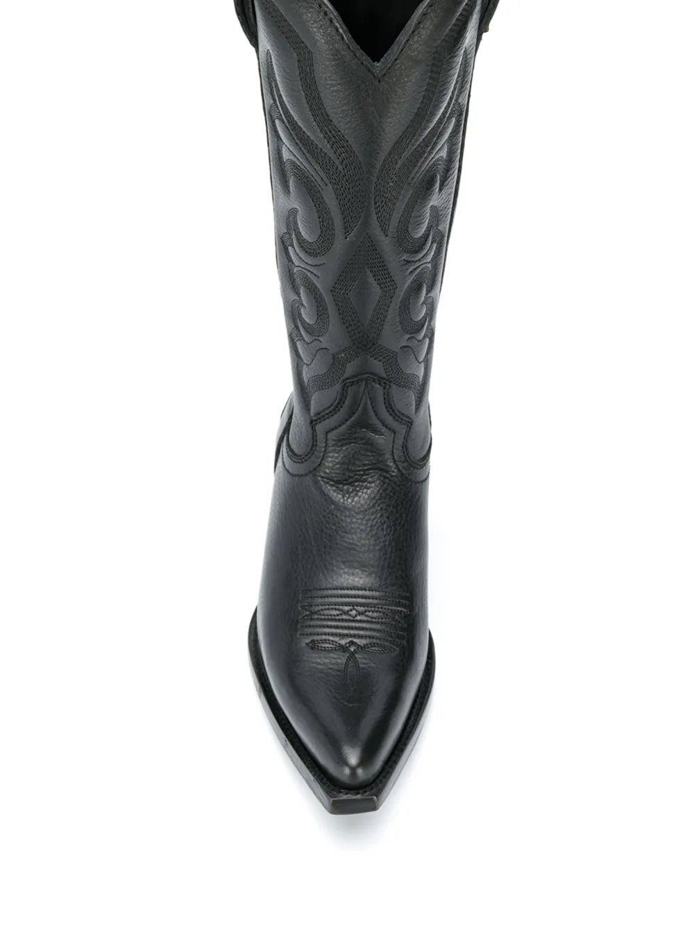 Ash Amazone laarzen met borduurwerk Zwart